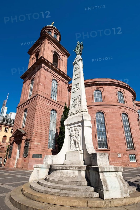 Unity Monument and Paulskirche or St. Paul's Church