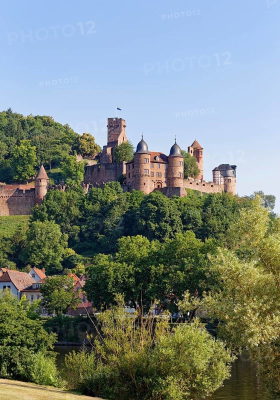 Wertheim Castle in Baden-Wurttemberg