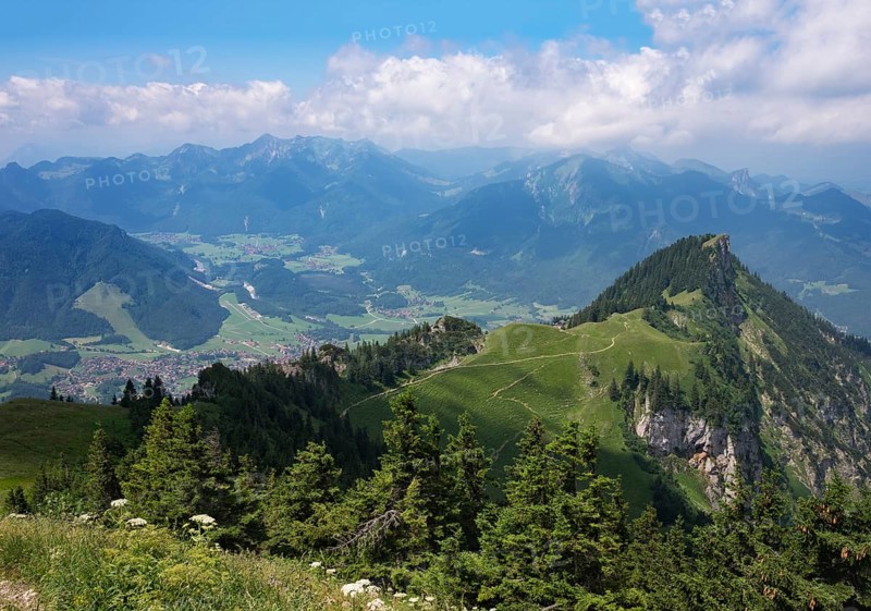 View from Hochgern mountain