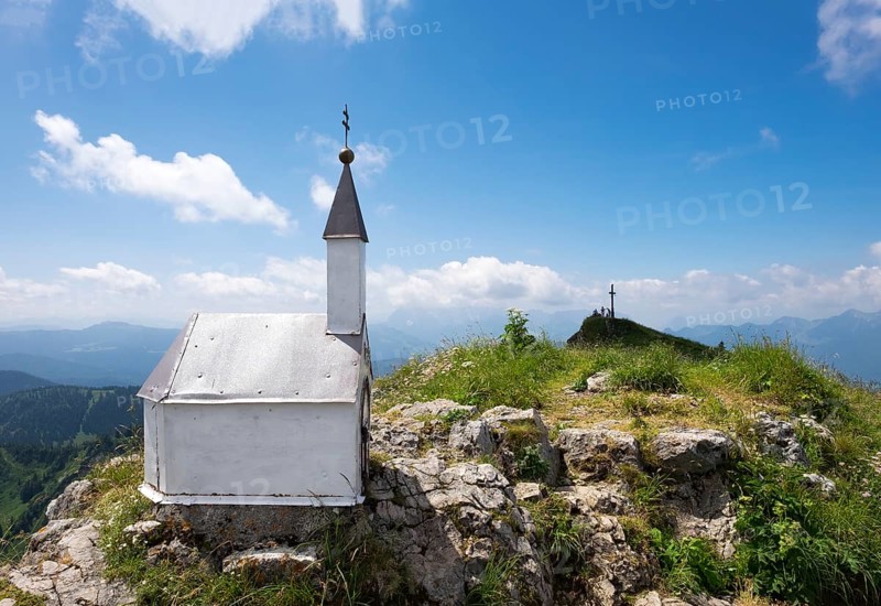 Miniature chapel on the eastern summit