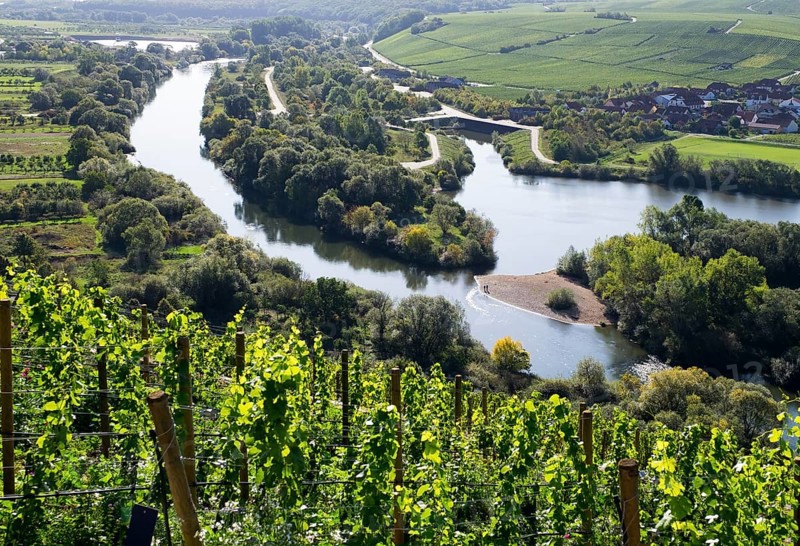 View from the castle over Alter Main