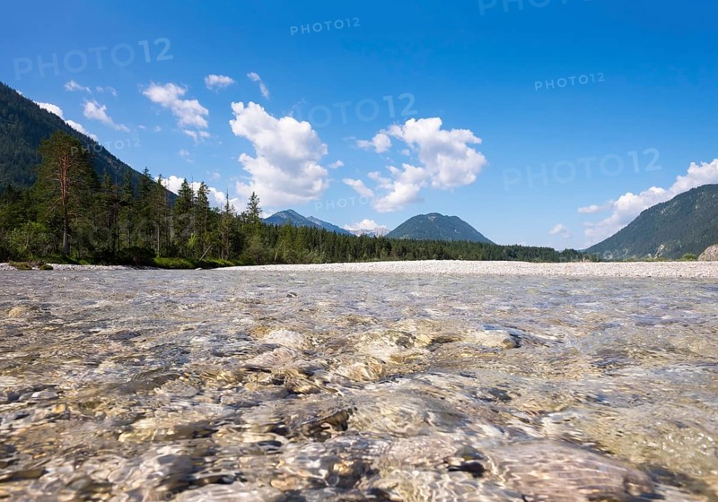 Isar at Vorderriss