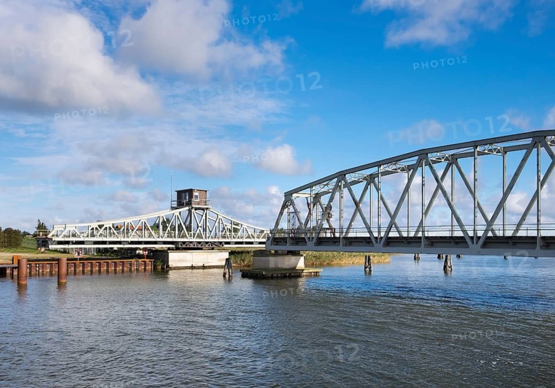 Meiningenbrucke bridge over Meiningenstrom
