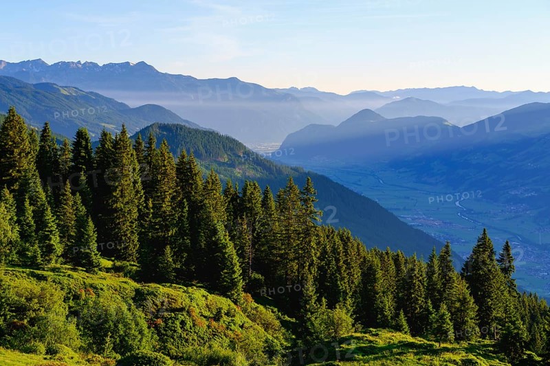Zillertal with Inn Valley
