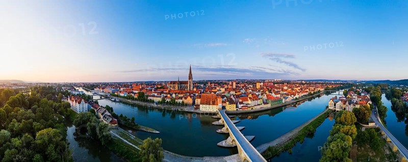 Panorama of Regensburg