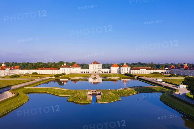 Castle Nymphenburg with castle park