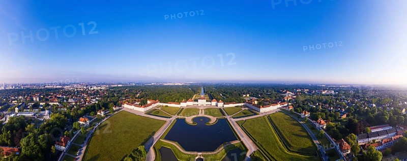 Castle Nymphenburg with castle park