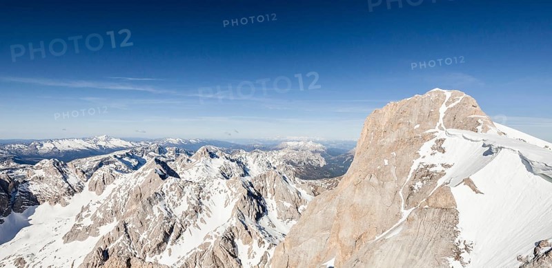 On the Punta Rocca at the Marmolada