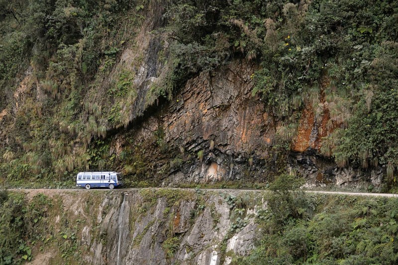 Bus on Death Road