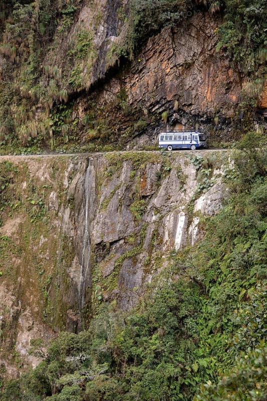 Bus on Death Road