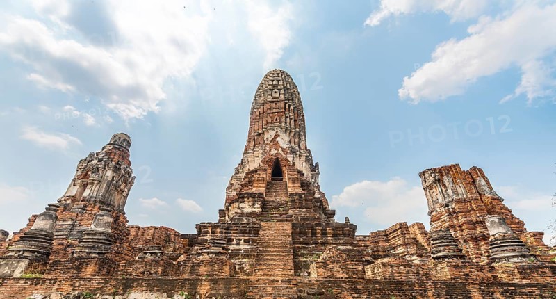 Ruins of Buddhist temple Tha Wa Su Kri