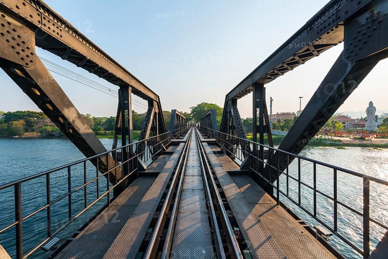 Historical River Kwai Bridge