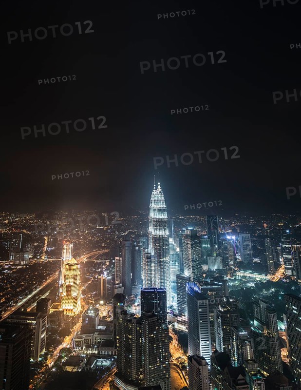 Skyline at night