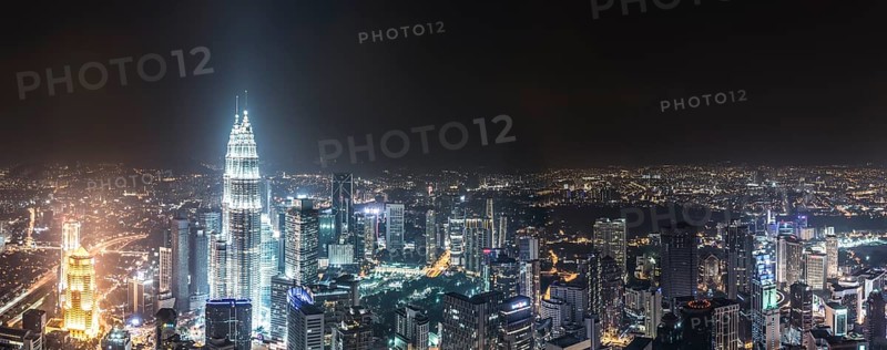 Skyline at night