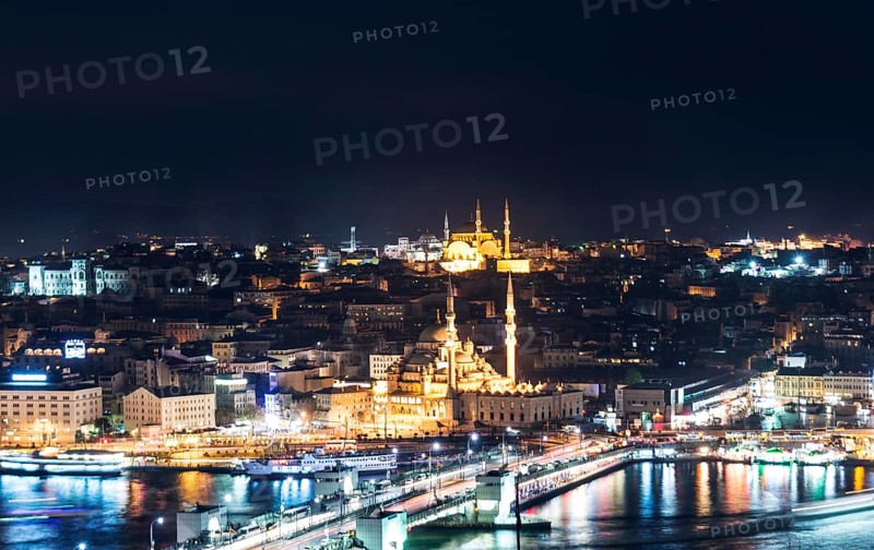 Cityscape at night