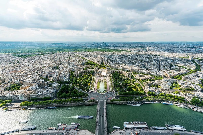 View from Eiffel Tower