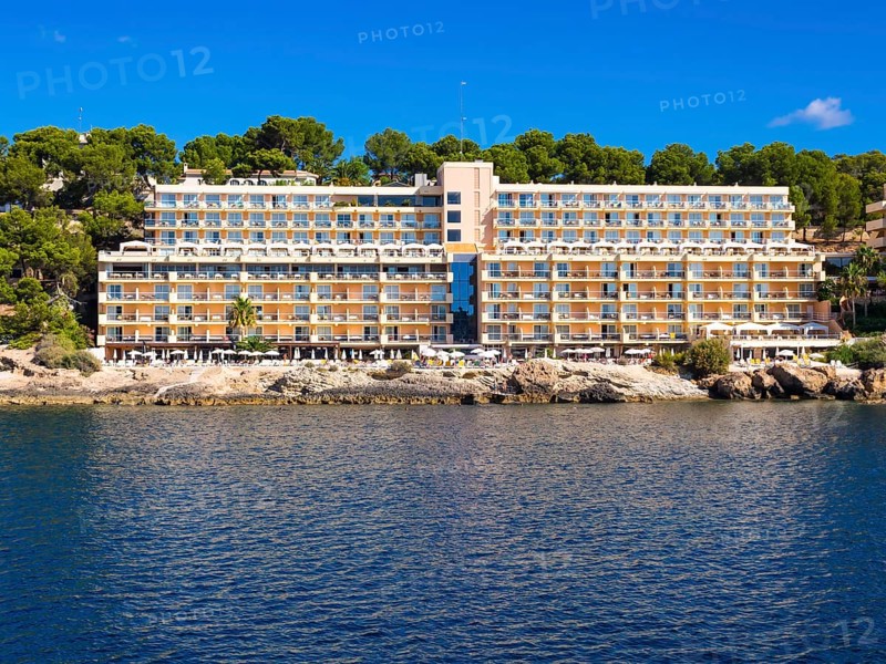 Hotel Iberostar on the coast of Santa Ponca