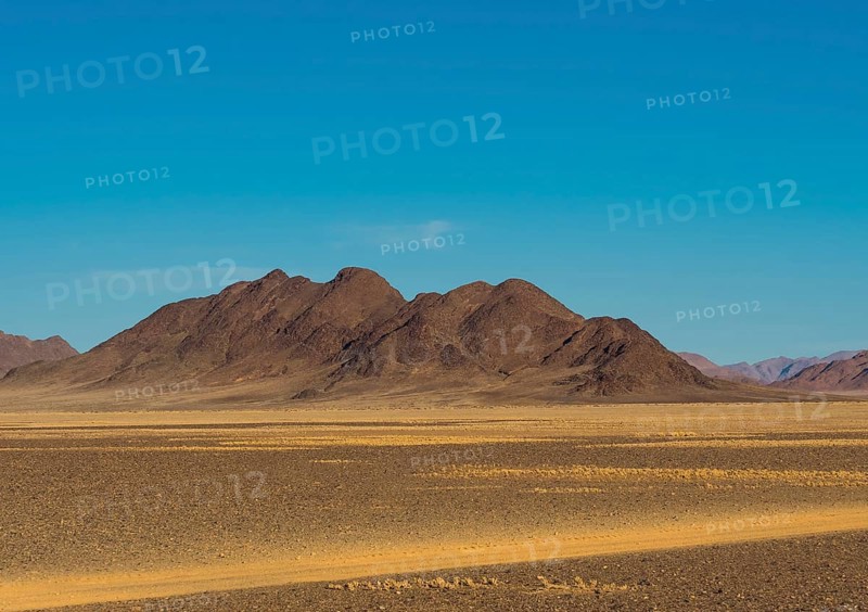 Mountain ridge in Kulala Wilderness Reserve on the edge of the Namib Desert