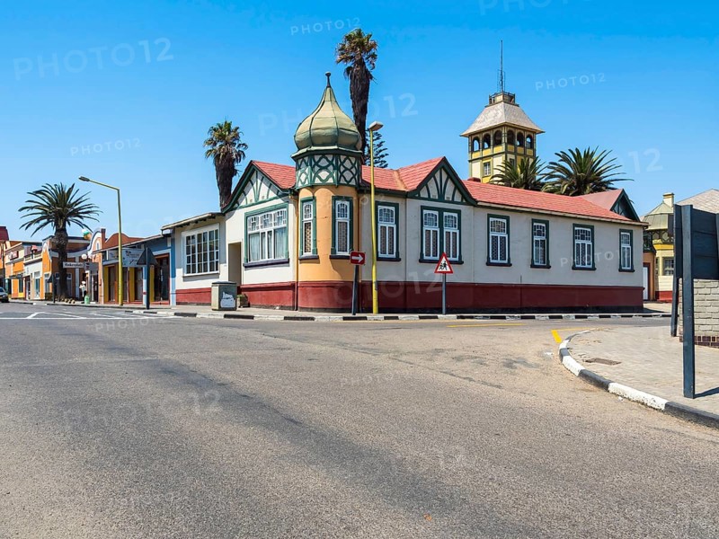 Historic German colonial building