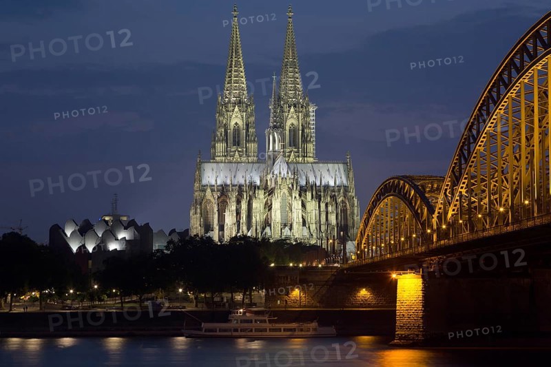 Cologne Cathedral at blue hour