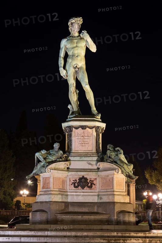 Bronze statue