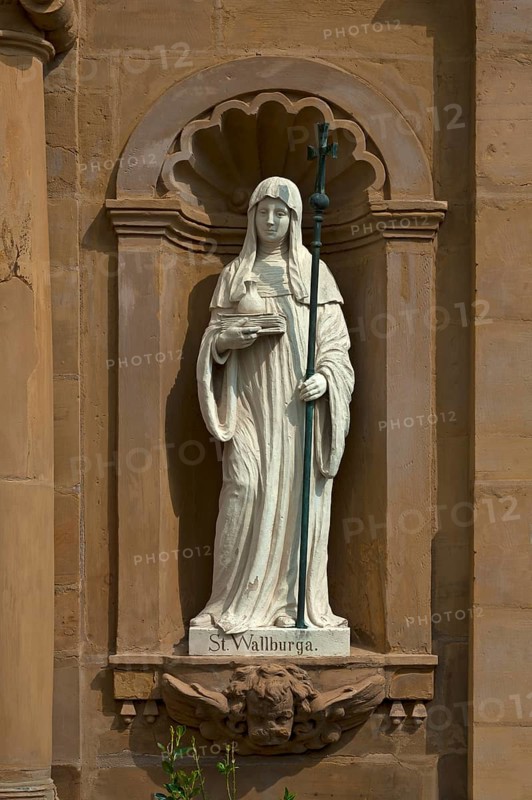 Sculpture of Saint Walpurga