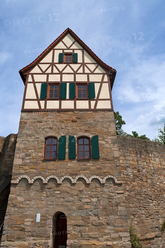 Former residential tower of a high medieval imperial castle