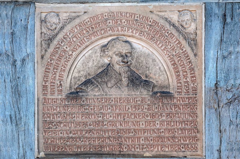 Plaque to August the Younger