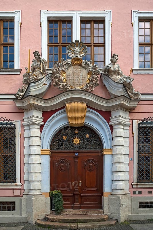 Baroque entrance portal
