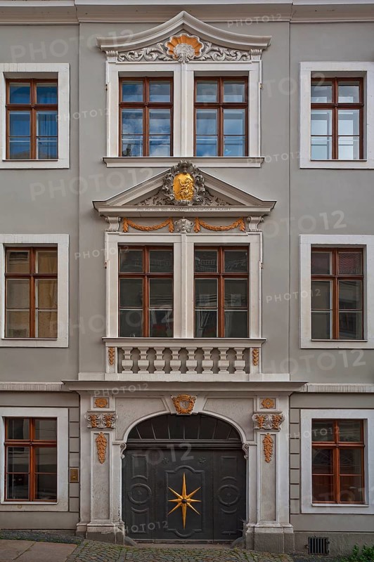 Restored 18th century facade