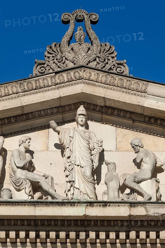 Detailed view of the gable