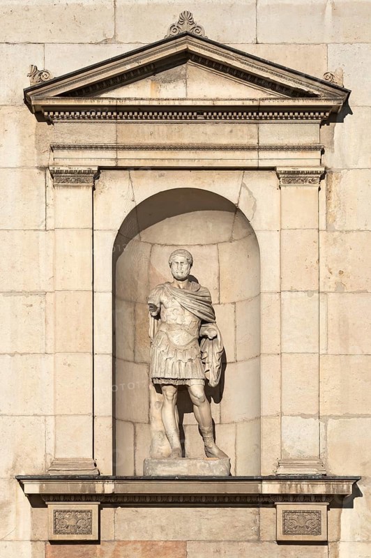 Sculpture of Roman Emperor Hadrian