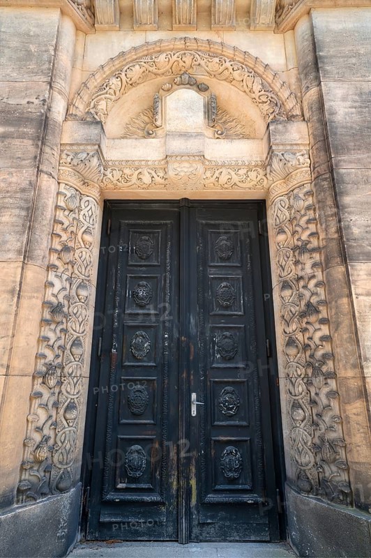 Synagogue entrance