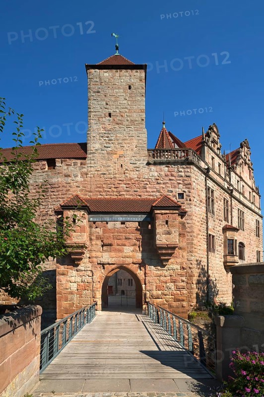 Gate with bridge of the main castle