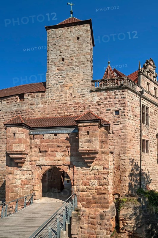 Gate with bridge of the main castle