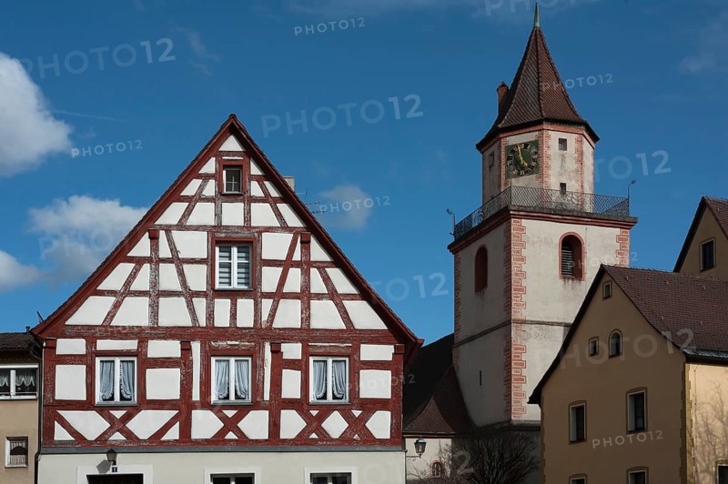 Romanesque tower of the Holy Trinity Church