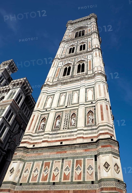 The bell tower at the cathedral