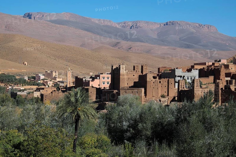 Old kasbah in Dades Valley