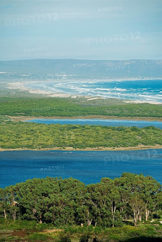 View of Walker Bay Nature Reserve near Hermanus