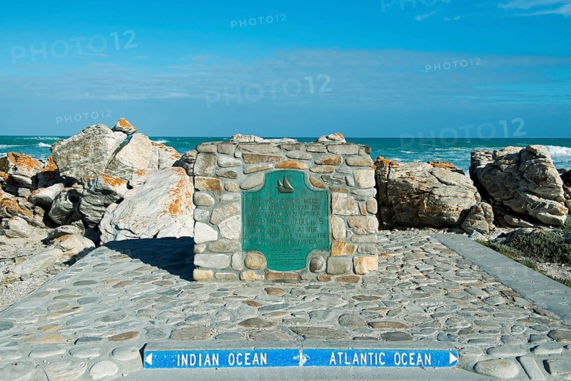 Marker at Cape Agulhas
