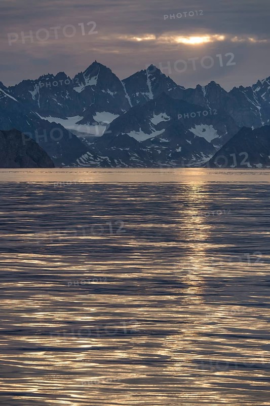 Mountains in the evening light