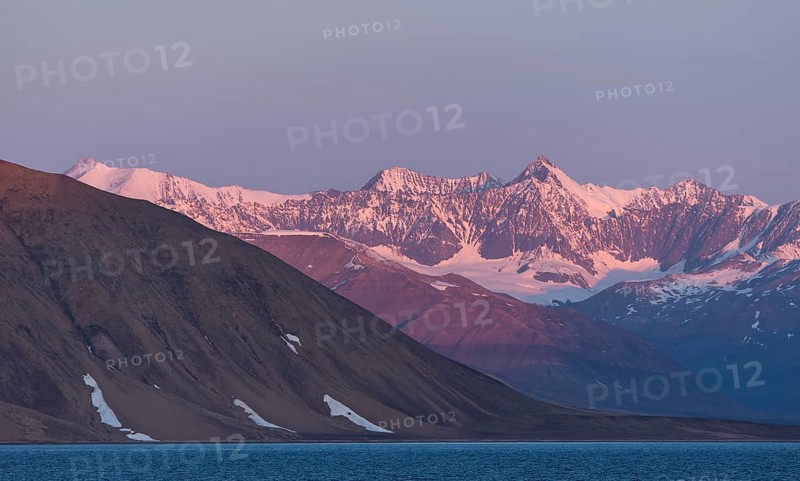 Mountains in morning light