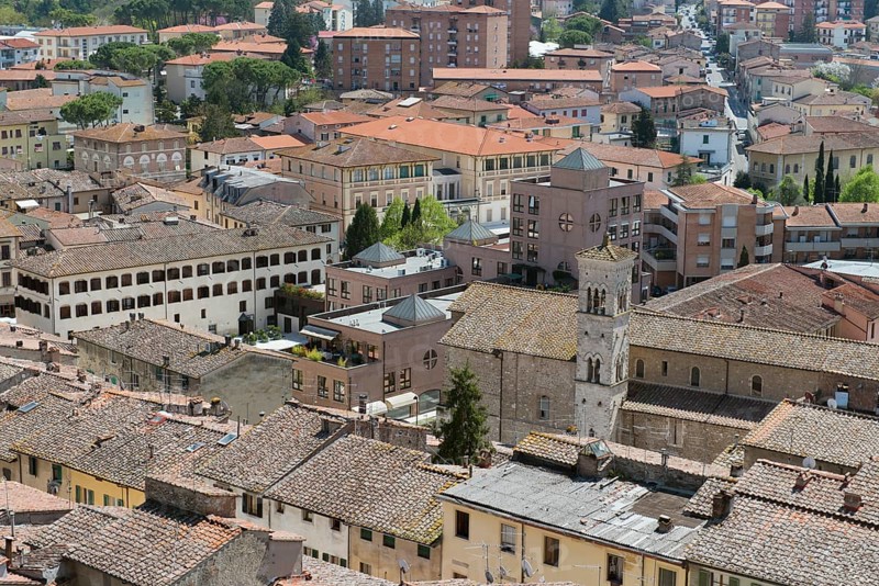 Panoramic view of Colle di Val d'Elsa