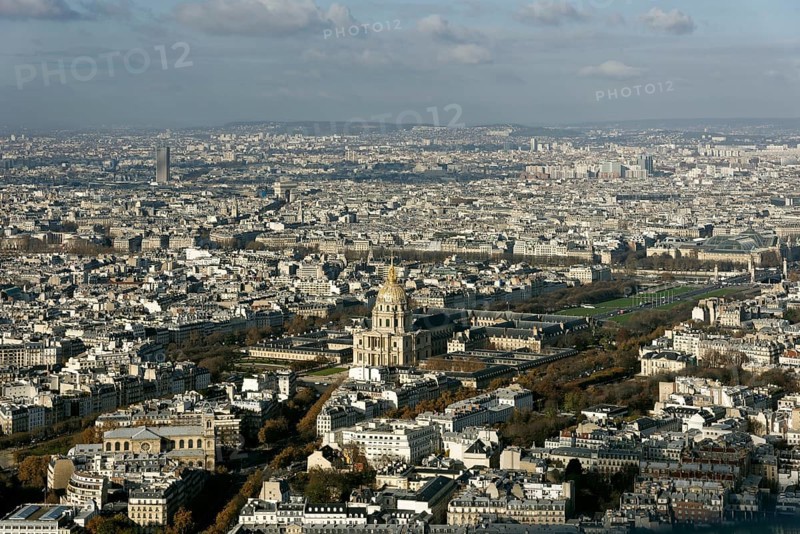 View from the Tour Montparnasse to the Invalides