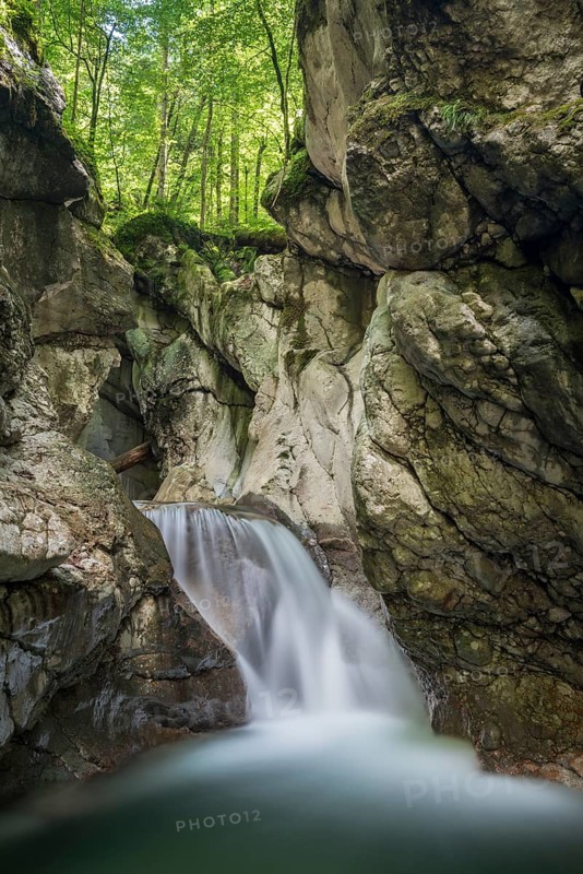 Waterfall in Taugler Strubklamm