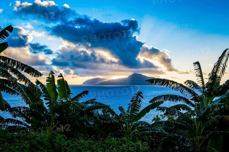 Sunset over Ofu Island