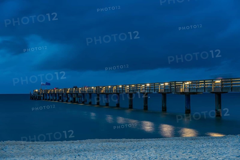 Pier in the evening