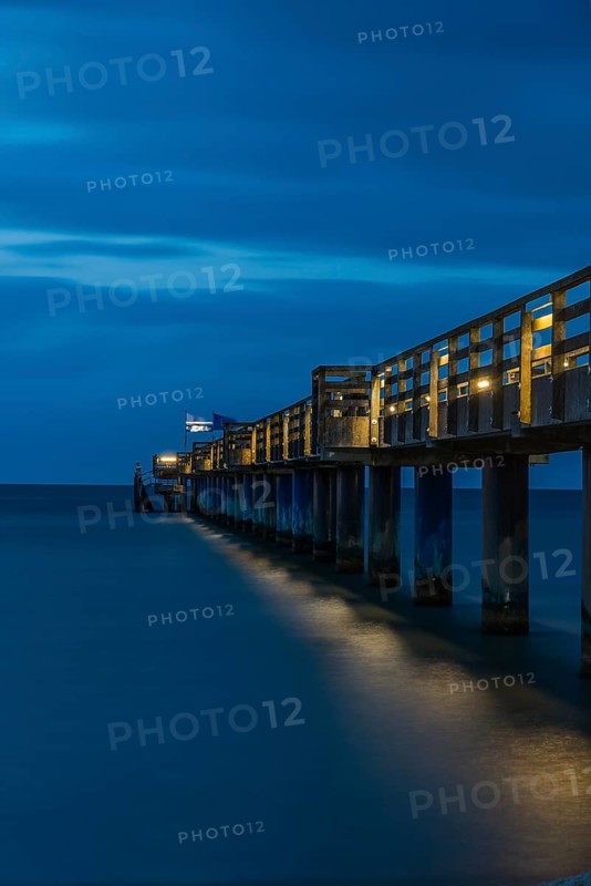 Pier in the evening