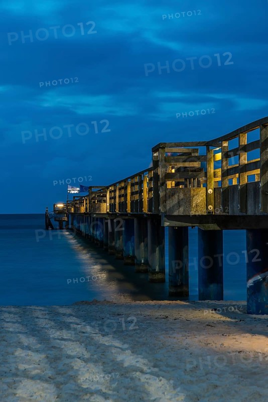 Pier in the evening