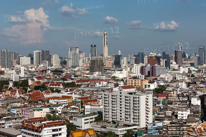 Panoramic city view from Grand China Princess Hotel